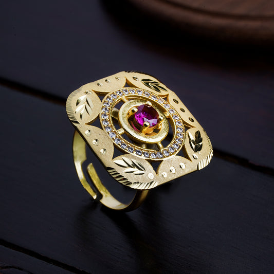 A Ruby Embrace Ring